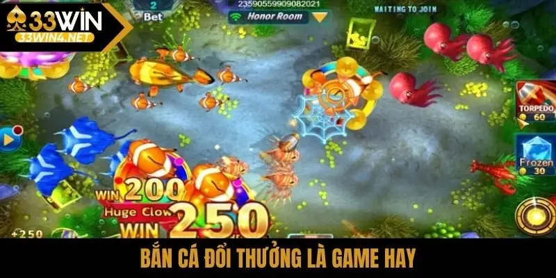 Bắn cá đổi thưởng là game hay