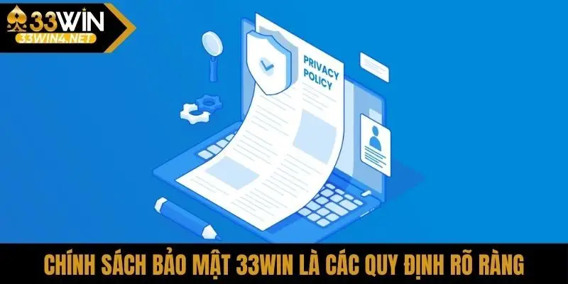 Chính sách bảo mật 33Win là các quy định rõ ràng