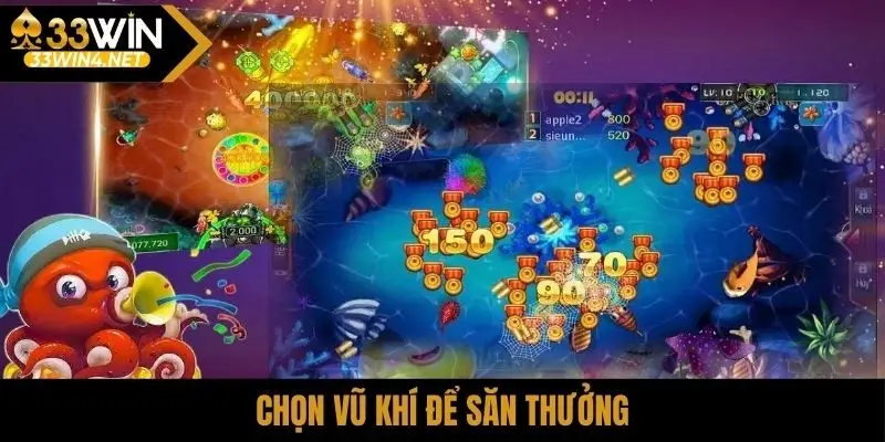 Chọn vũ khí để săn thưởng