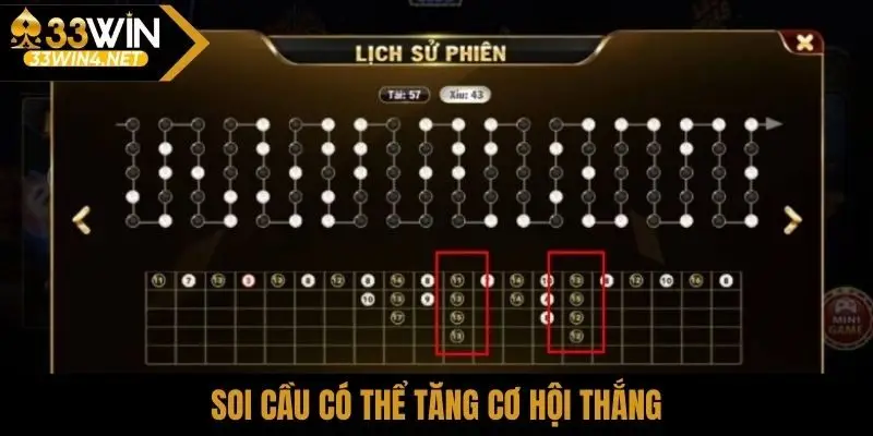 Soi cầu có thể tăng cơ hội thắng