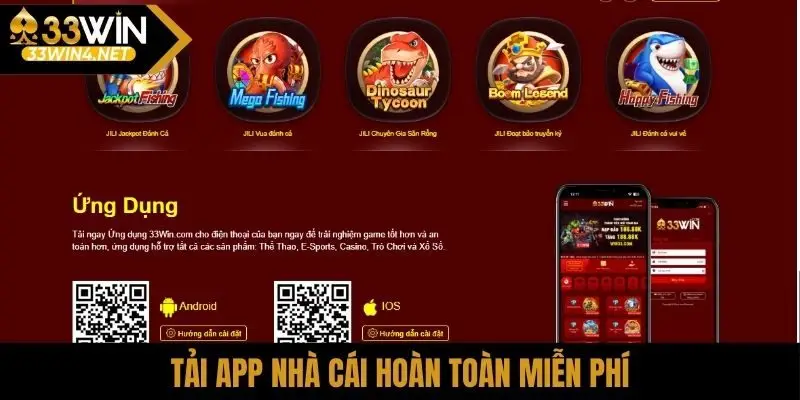 Tải app nhà cái hoàn toàn miễn phí